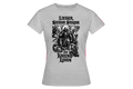 Frauen T-Shirt - Grau meliert
