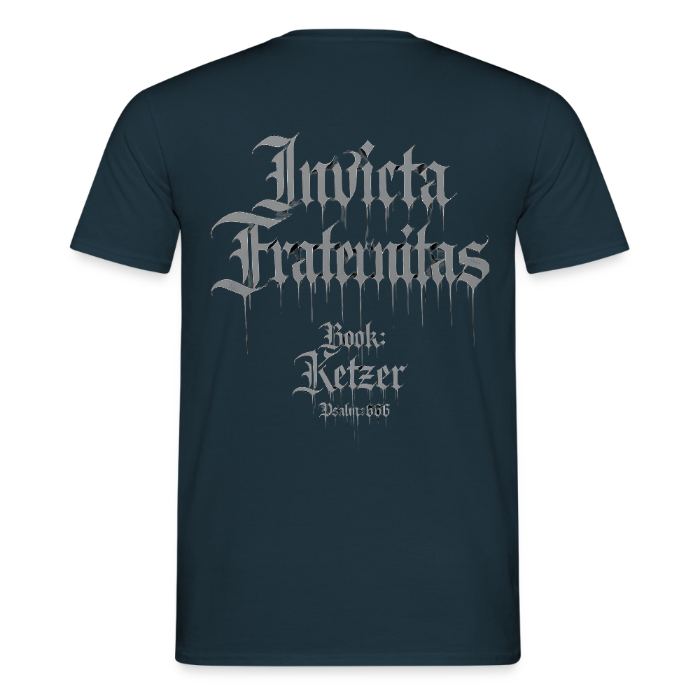 Männer T-Shirt Invicta Fraternitas - Navy