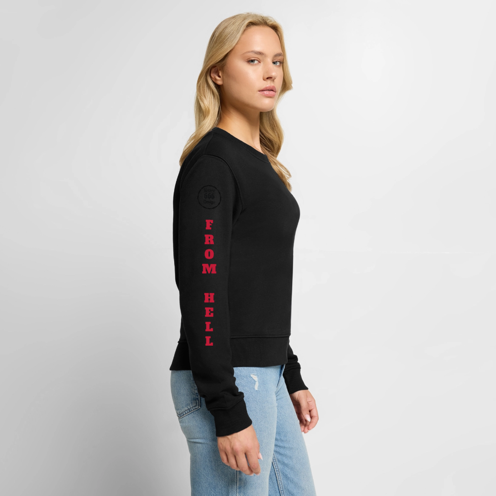 Frauen Premium Pullover - Schwarz