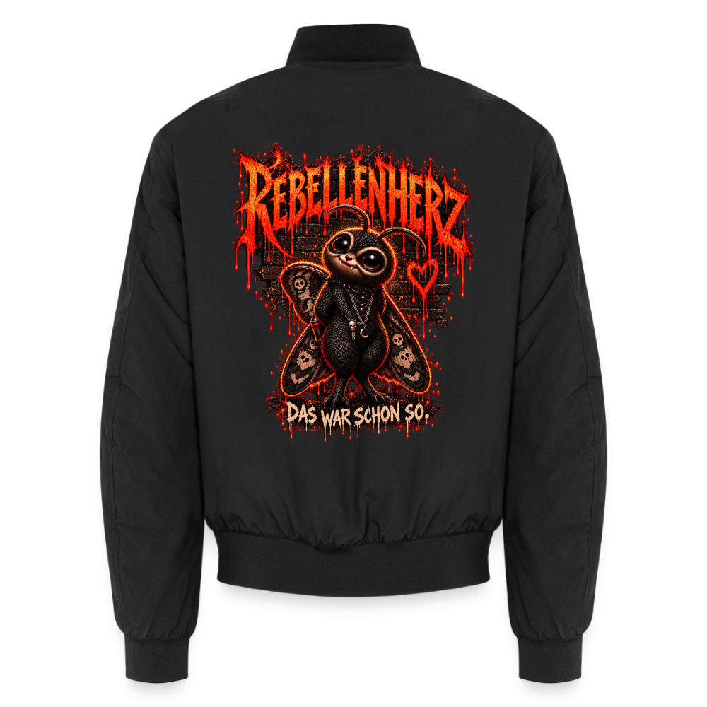 Unisex Bomberjacke - Schwarz
