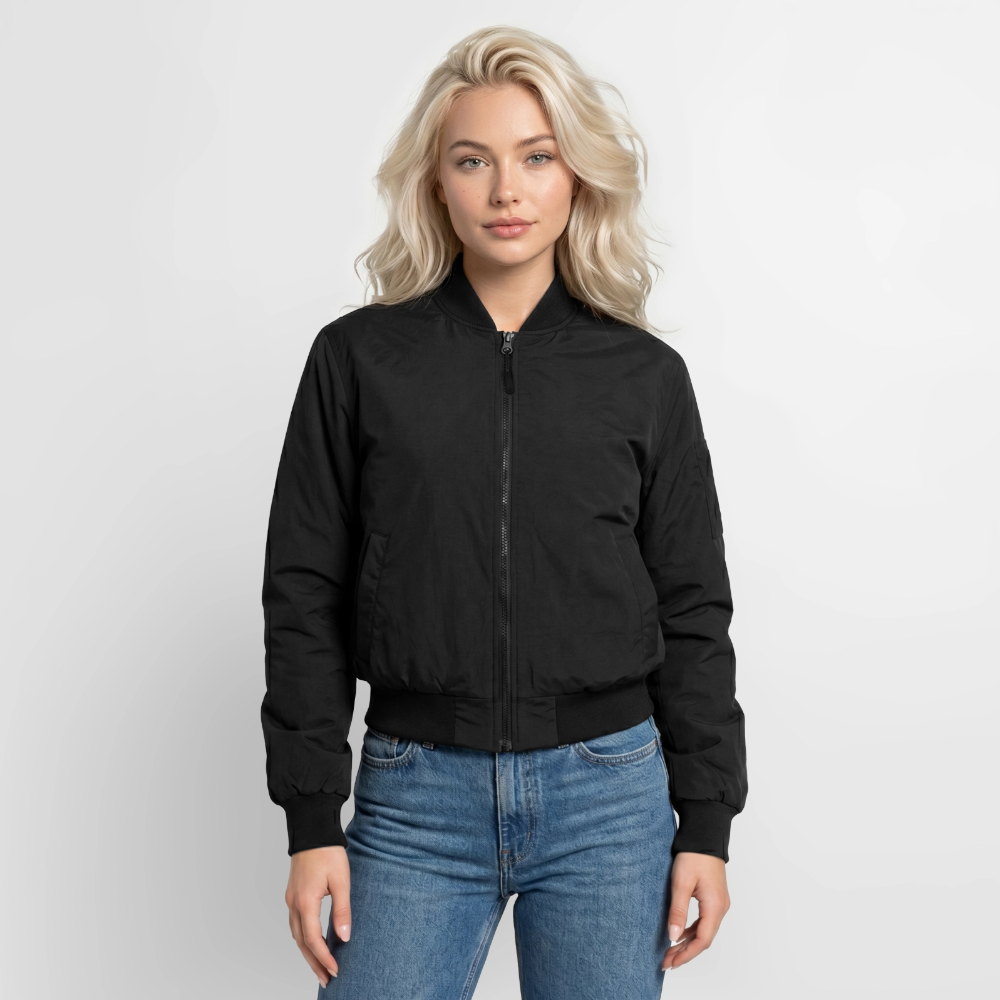 Unisex Bomberjacke - Schwarz