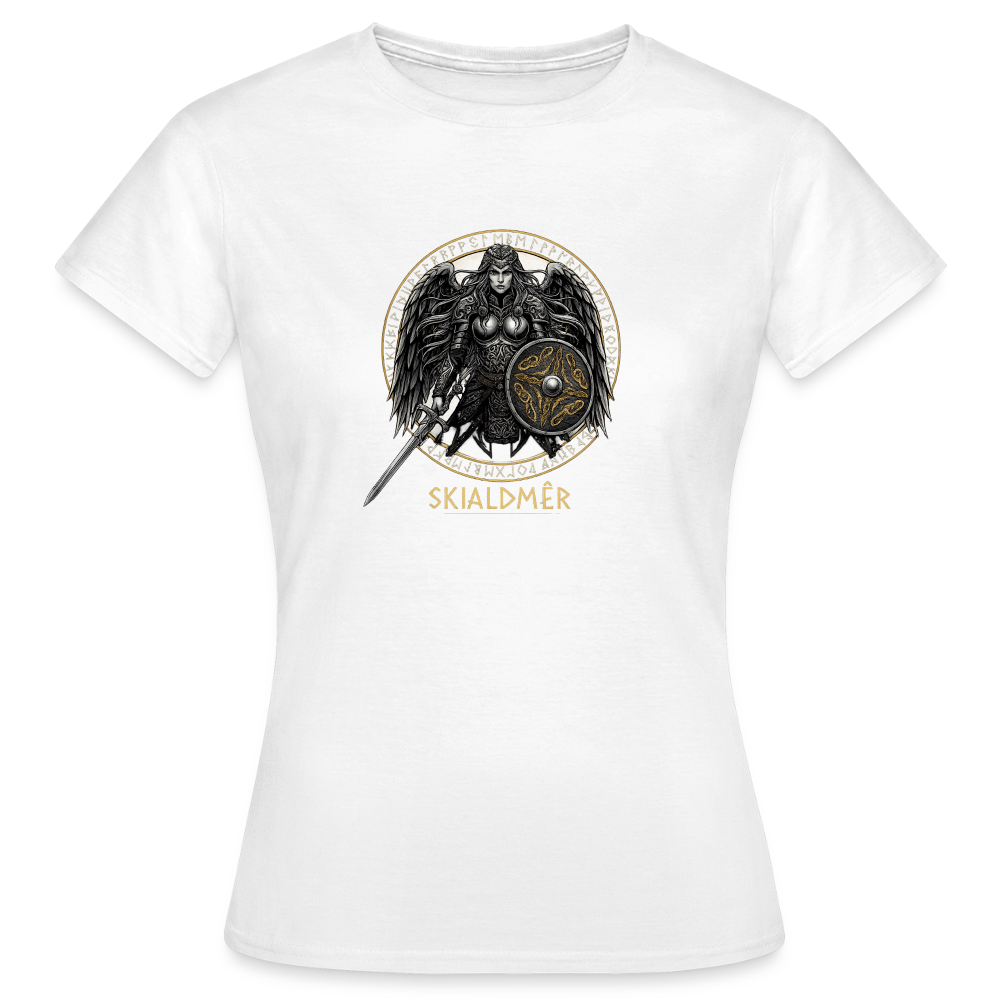 Frauen T-Shirt Schildmaid - Weiß