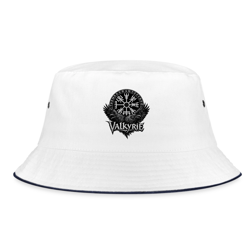 Bucket Hat Valkyrie - Weiß/Navy