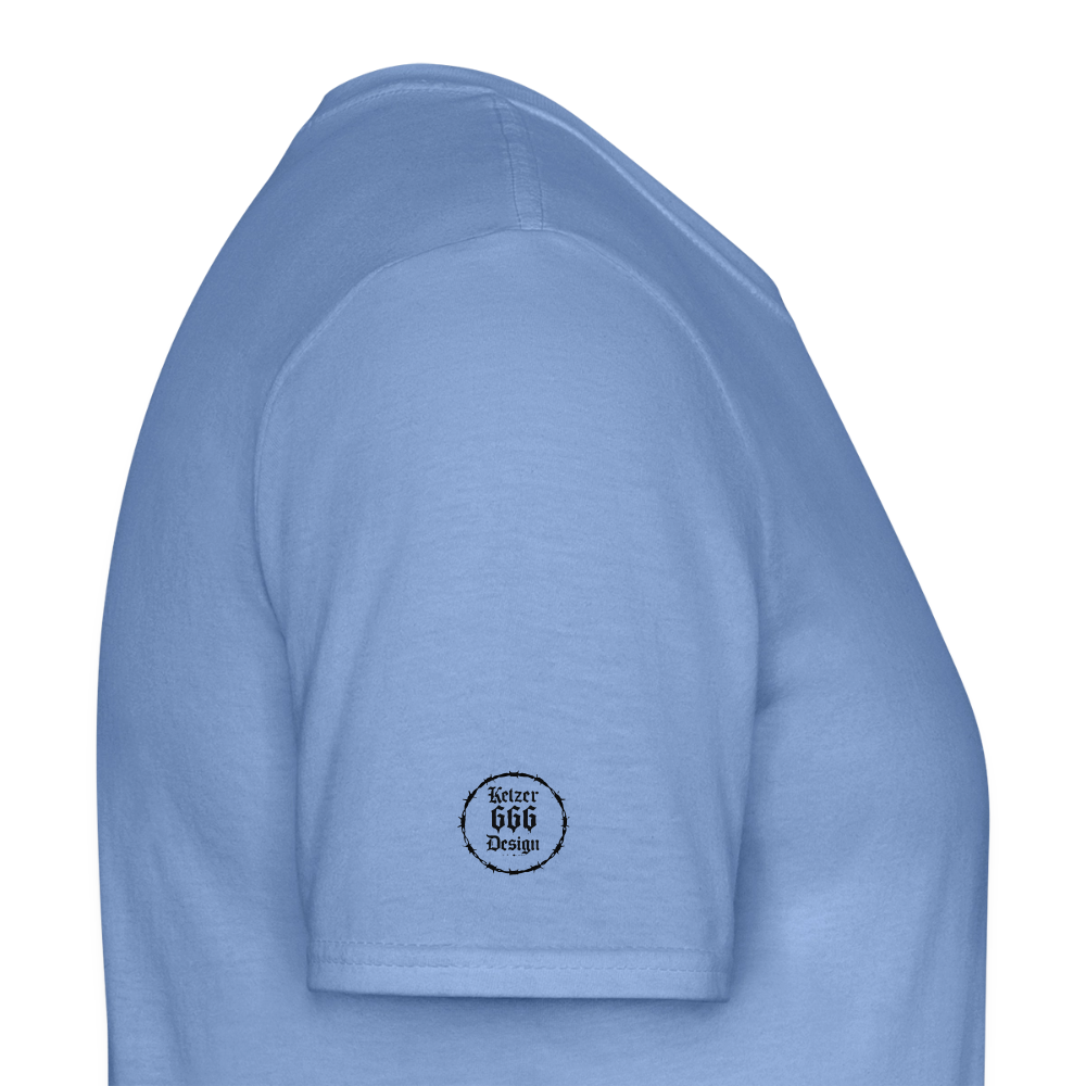 Männer T-Shirt Lieber stehend sterben - Carolina Blue