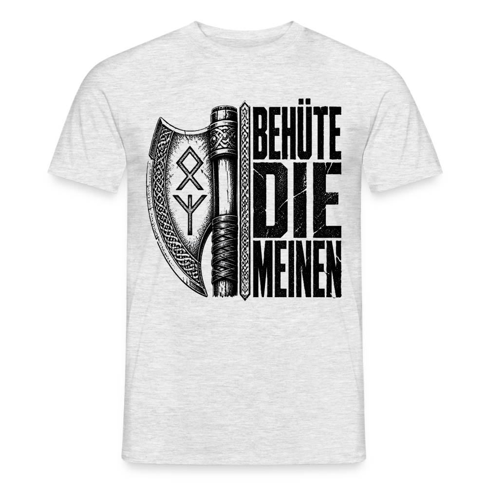 Männer T-Shirt - Grau meliert
