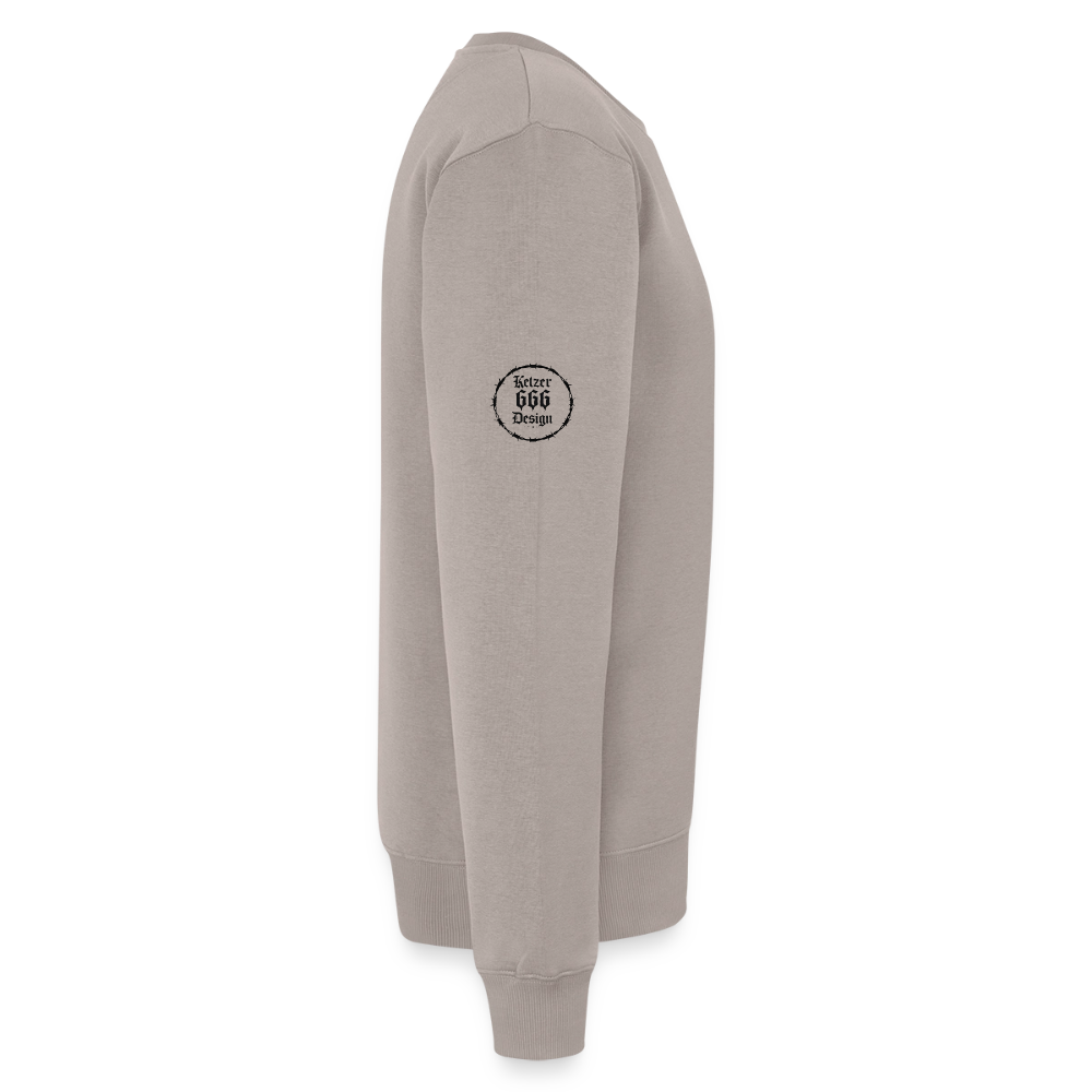 Männer Premium Pullover Only god can judge me - Taupe