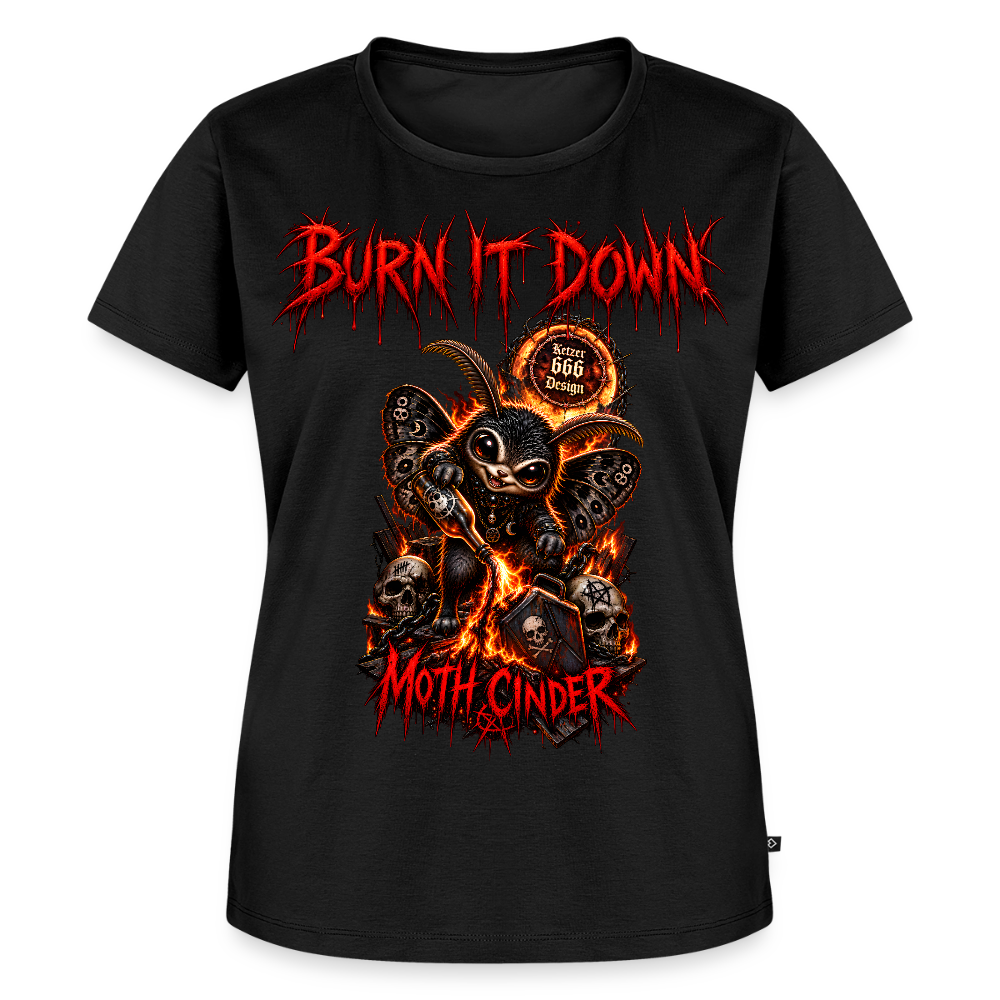 Frauen Premium T-Shirt - Schwarz