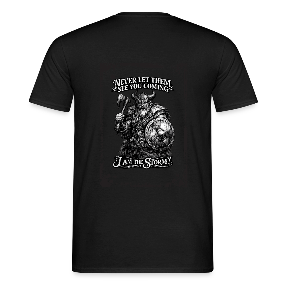 Männer T-Shirt - Schwarz