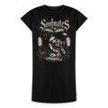 Frauen Premium Organic T-Shirt Kleid Soulmades - Schwarz
