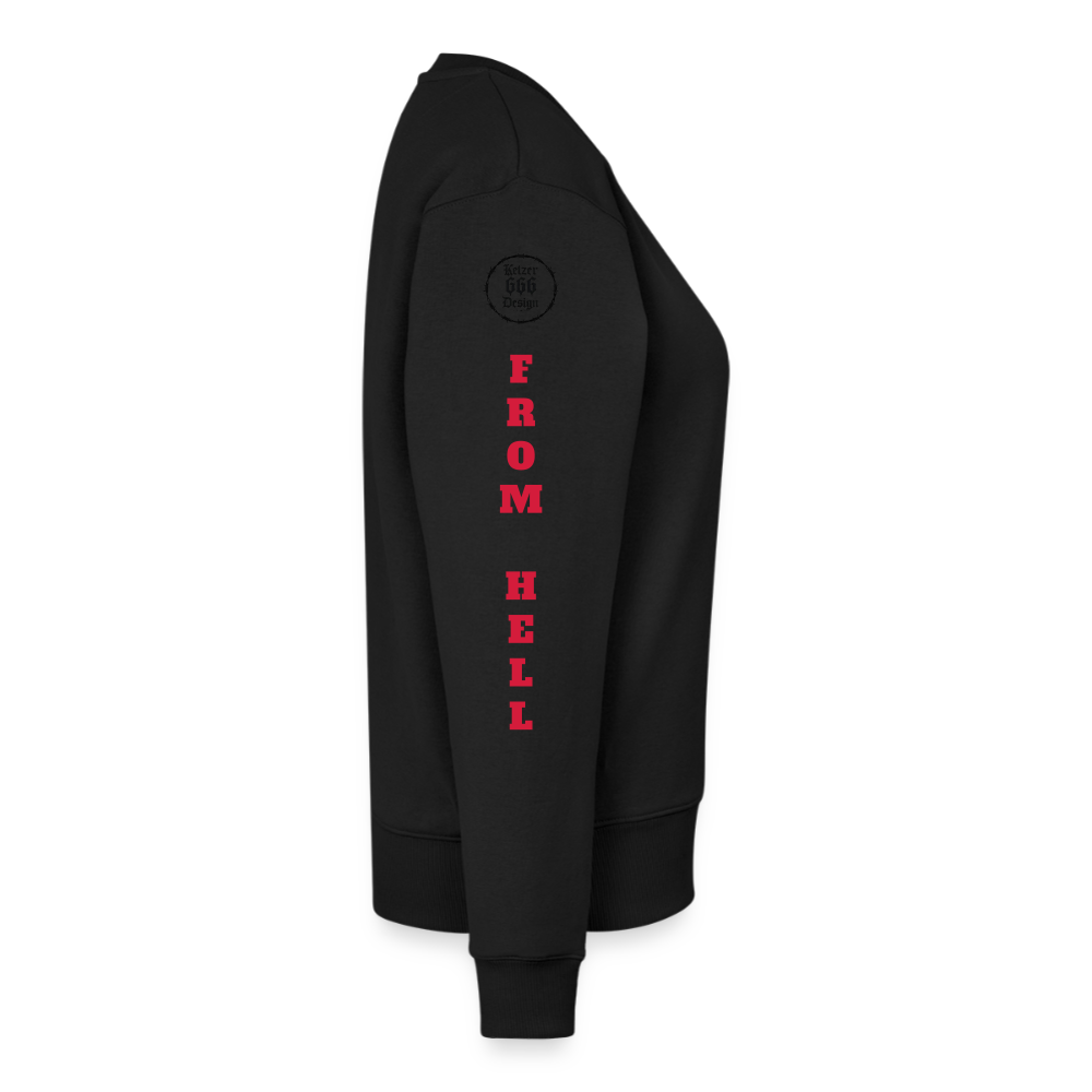 Frauen Premium Pullover - Schwarz