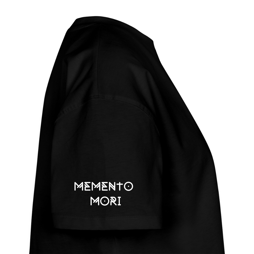 Frauen Premium Oversized Bio Cropped T-Shirt - Schwarz