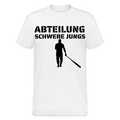 Männer Gildan Heavy T-Shirt Schwere Jungs Baseball - Weiß