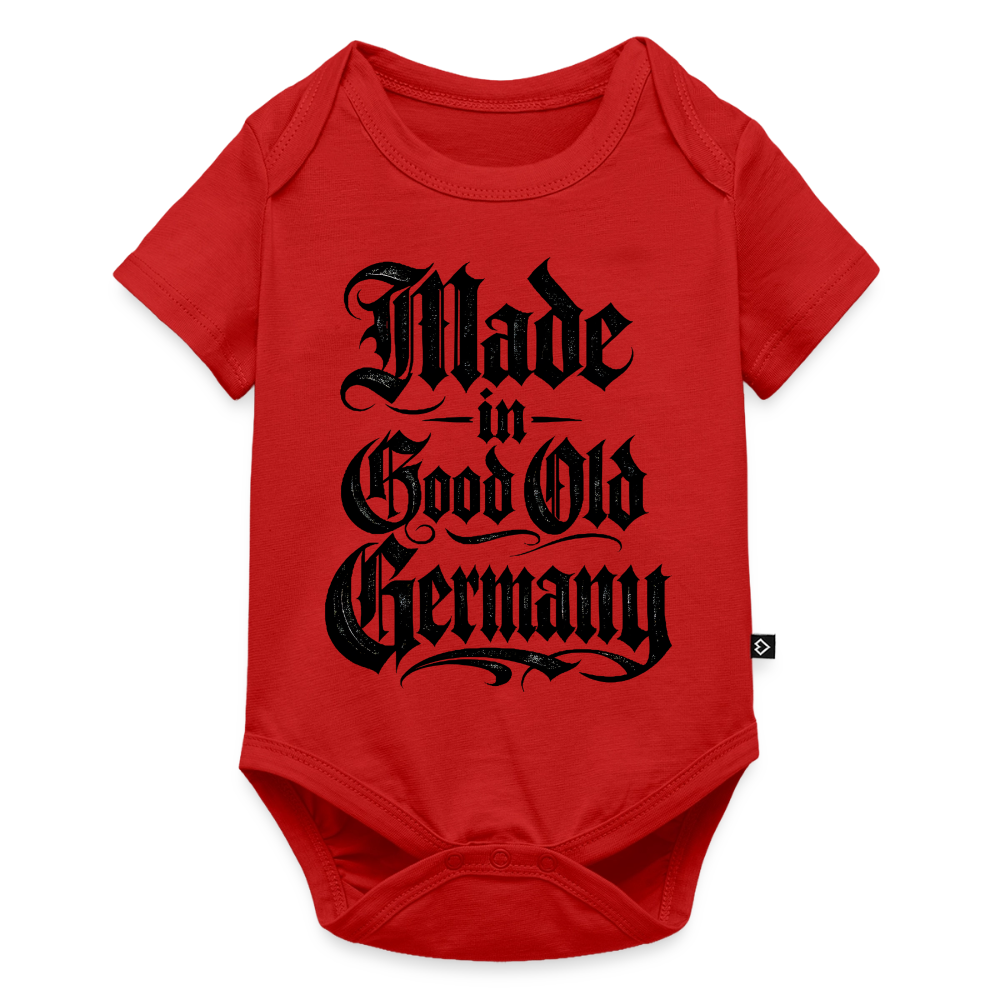Baby Bio-Kurzarm-Body - Rot