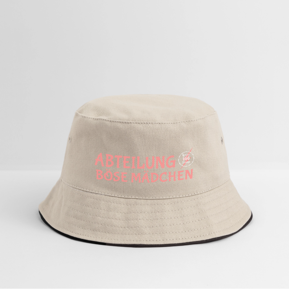 Bucket Hat - Natur/Navy