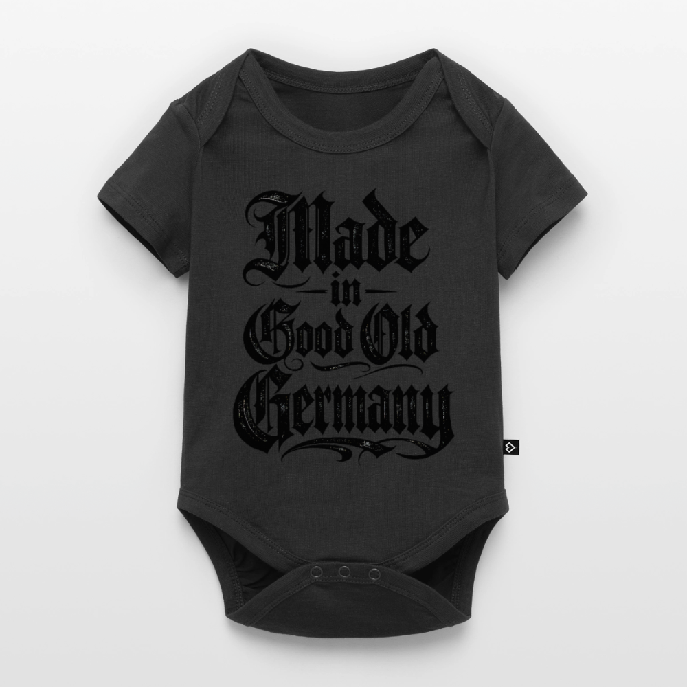 Baby Bio-Kurzarm-Body - Schwarz