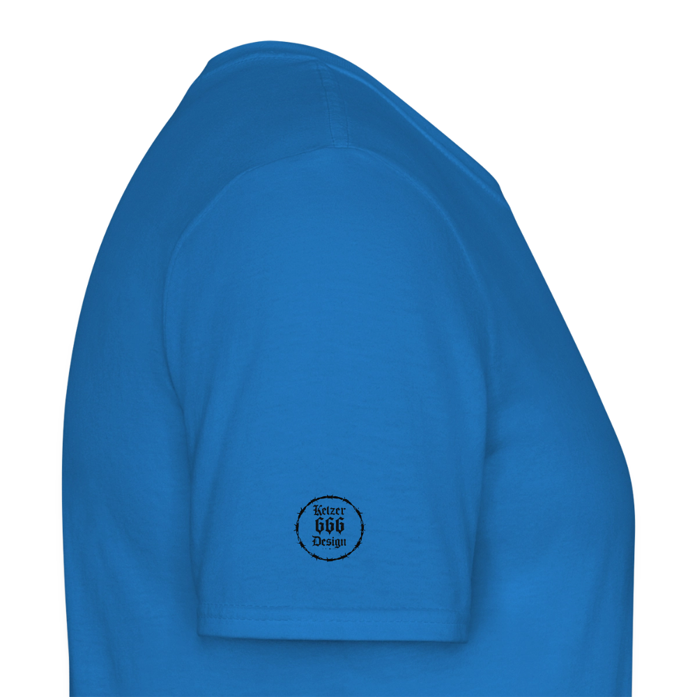 Männer T-Shirt Lieber stehend sterben - Royalblau