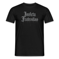 Männer T-Shirt Invicta Fraternitas - Schwarz