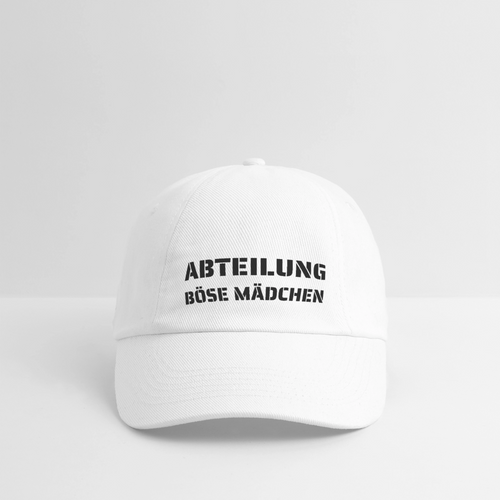 Baseballkappe - Weiß/Weiß