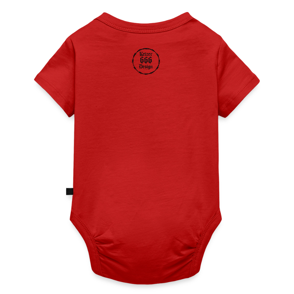 Baby Bio-Kurzarm-Body - Rot