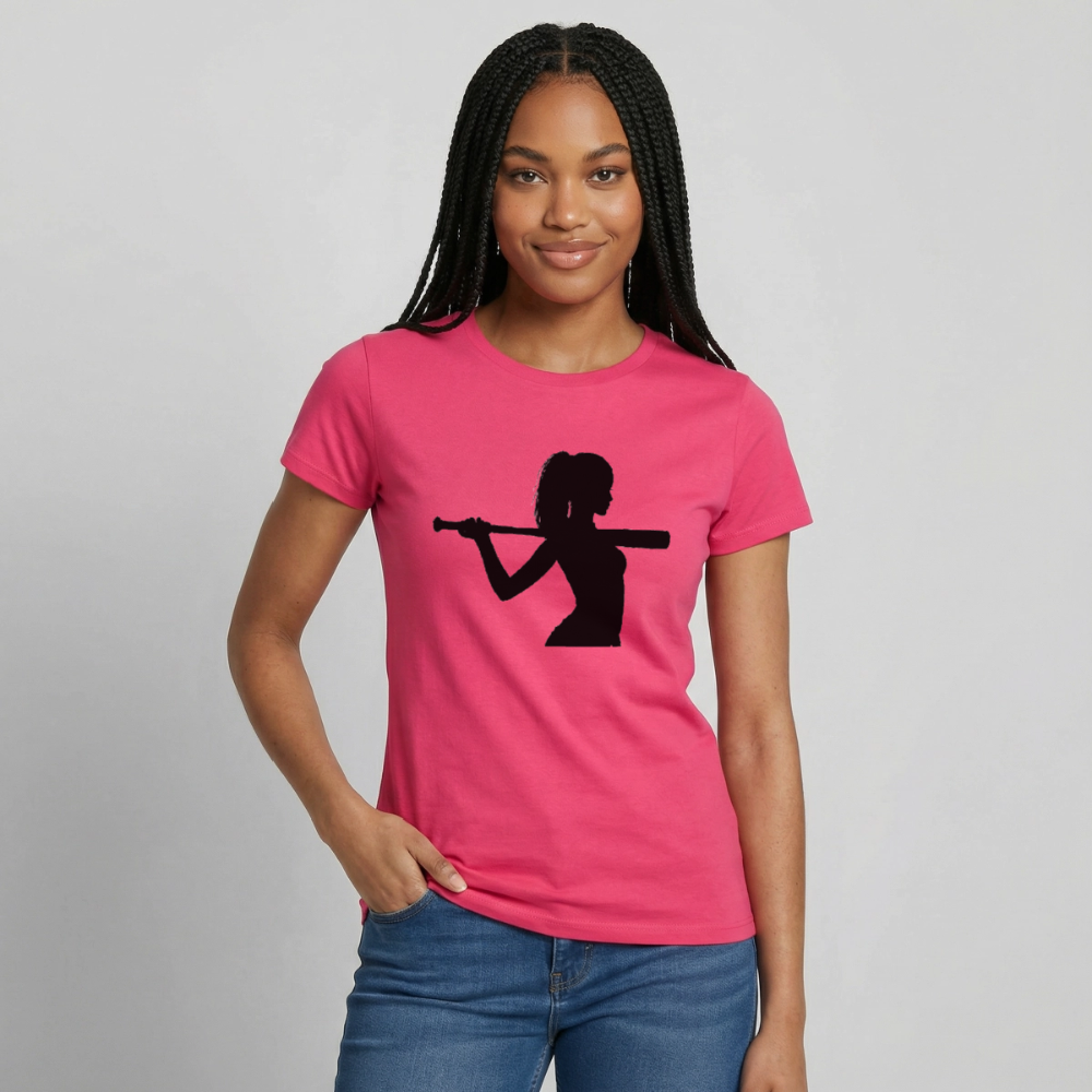 Frauen T-Shirt Lieber stehend sterben - Azalea