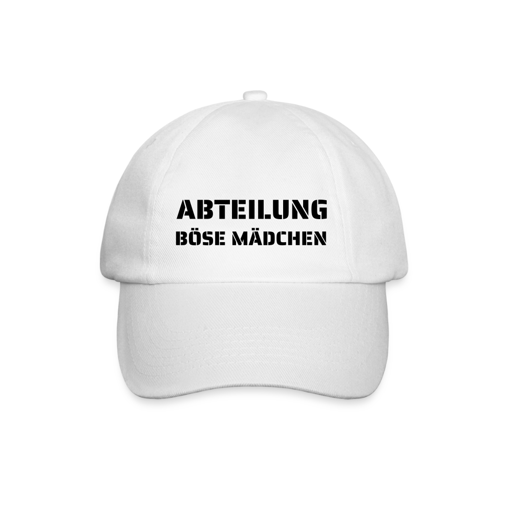 Baseballkappe - Weiß/Weiß