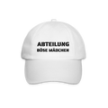 Baseballkappe - Weiß/Weiß