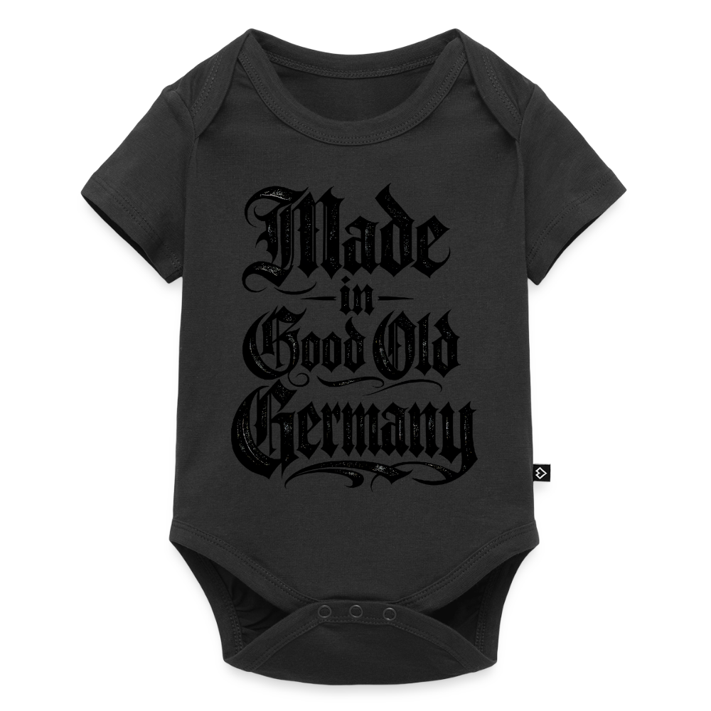 Baby Bio-Kurzarm-Body - Schwarz