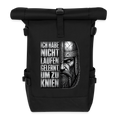 Rolltop Rucksack - Schwarz
