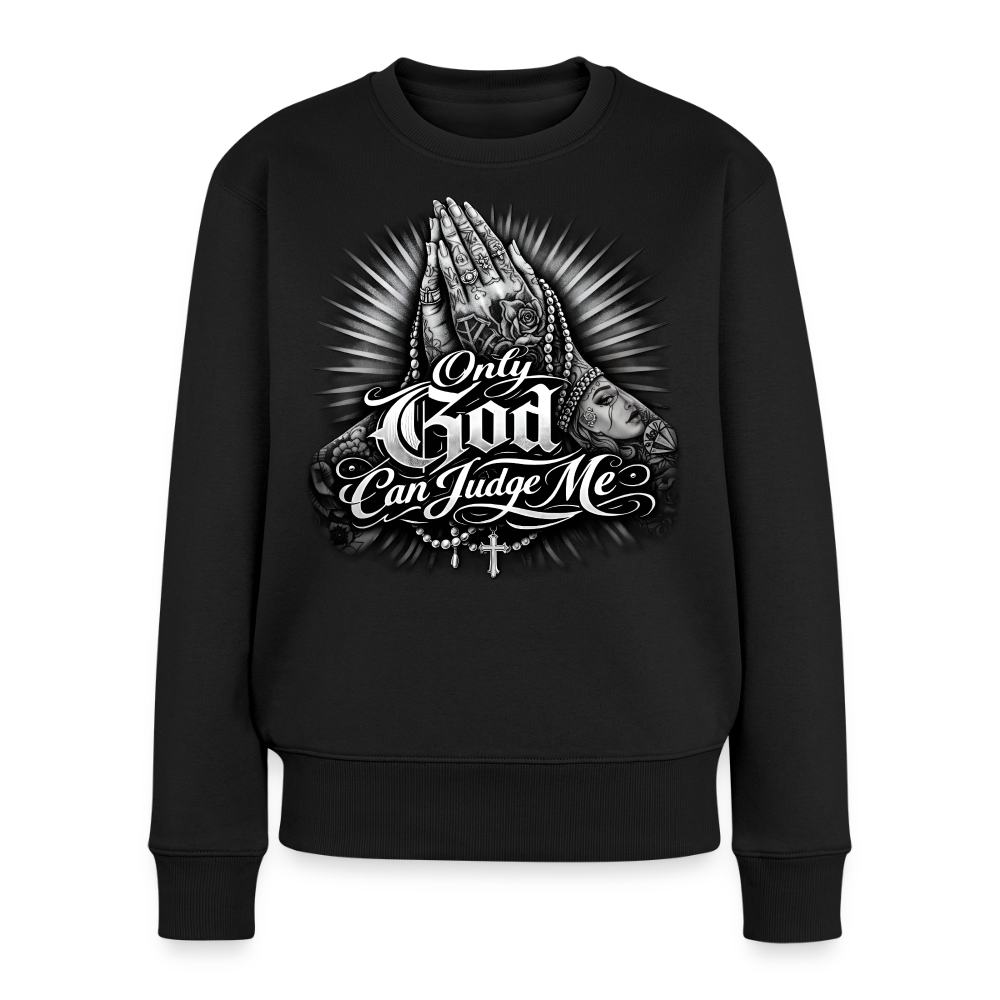 Frauen Premium Pullover - Schwarz