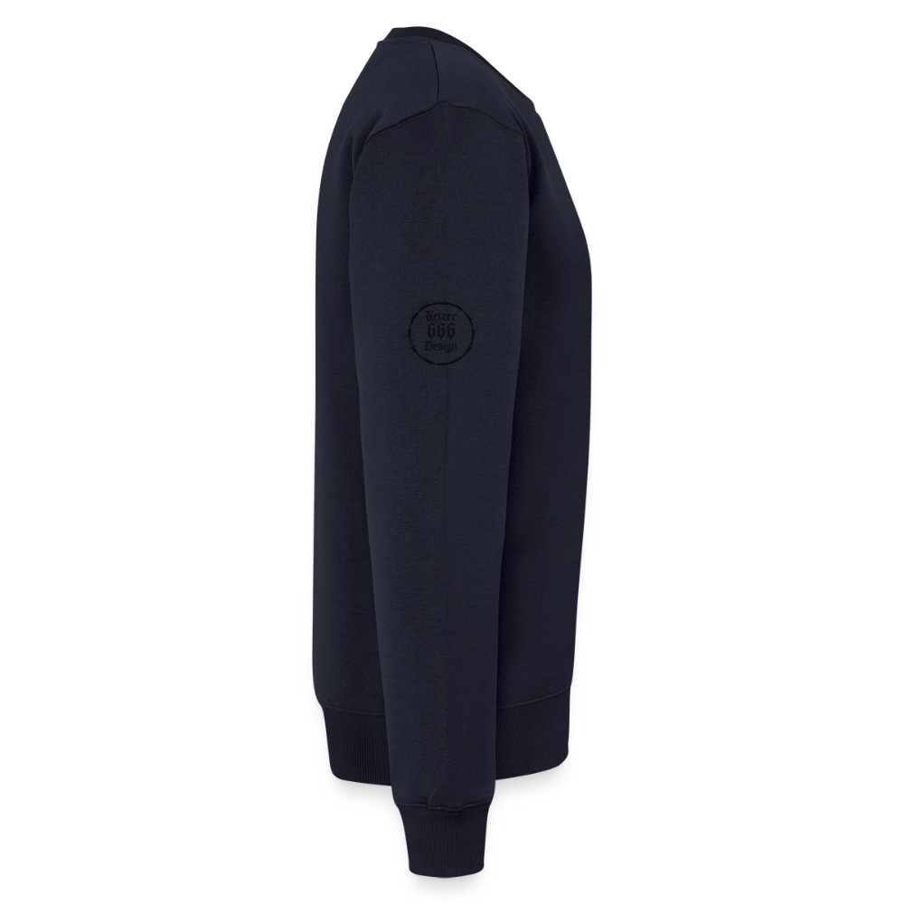 Männer Premium Pullover Only god can judge me - Navy