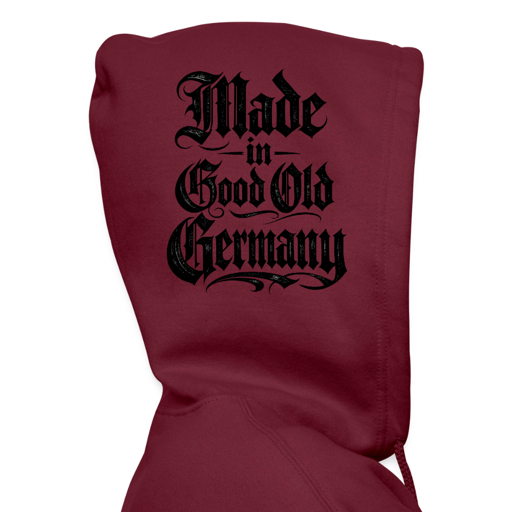 Männer Heavyweight Kapuzenjacke Made in good old Germany - Maroon