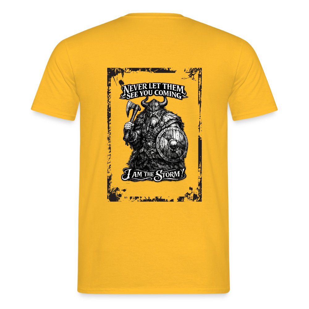Männer T-Shirt - Gelb