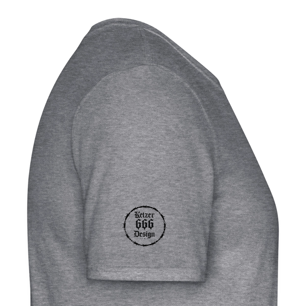 Männer T-Shirt Hugin und Munin - Graphit meliert