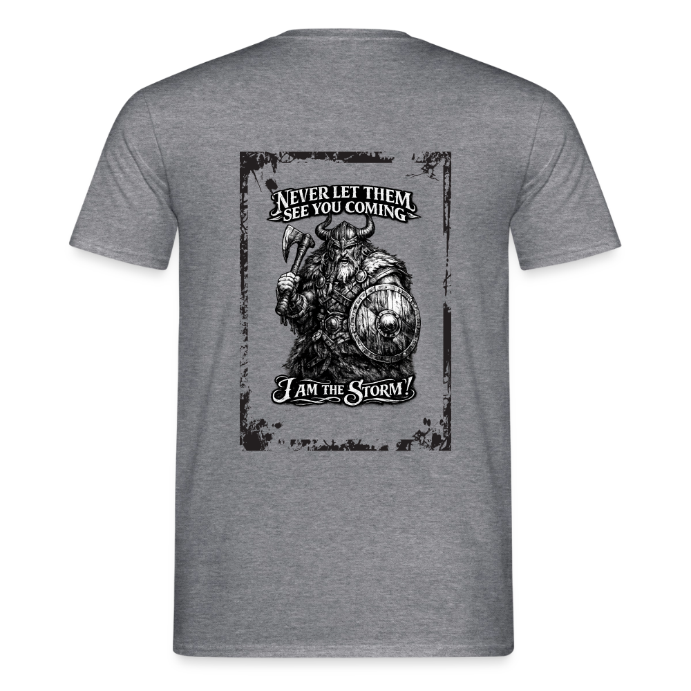 Männer T-Shirt - Graphit meliert