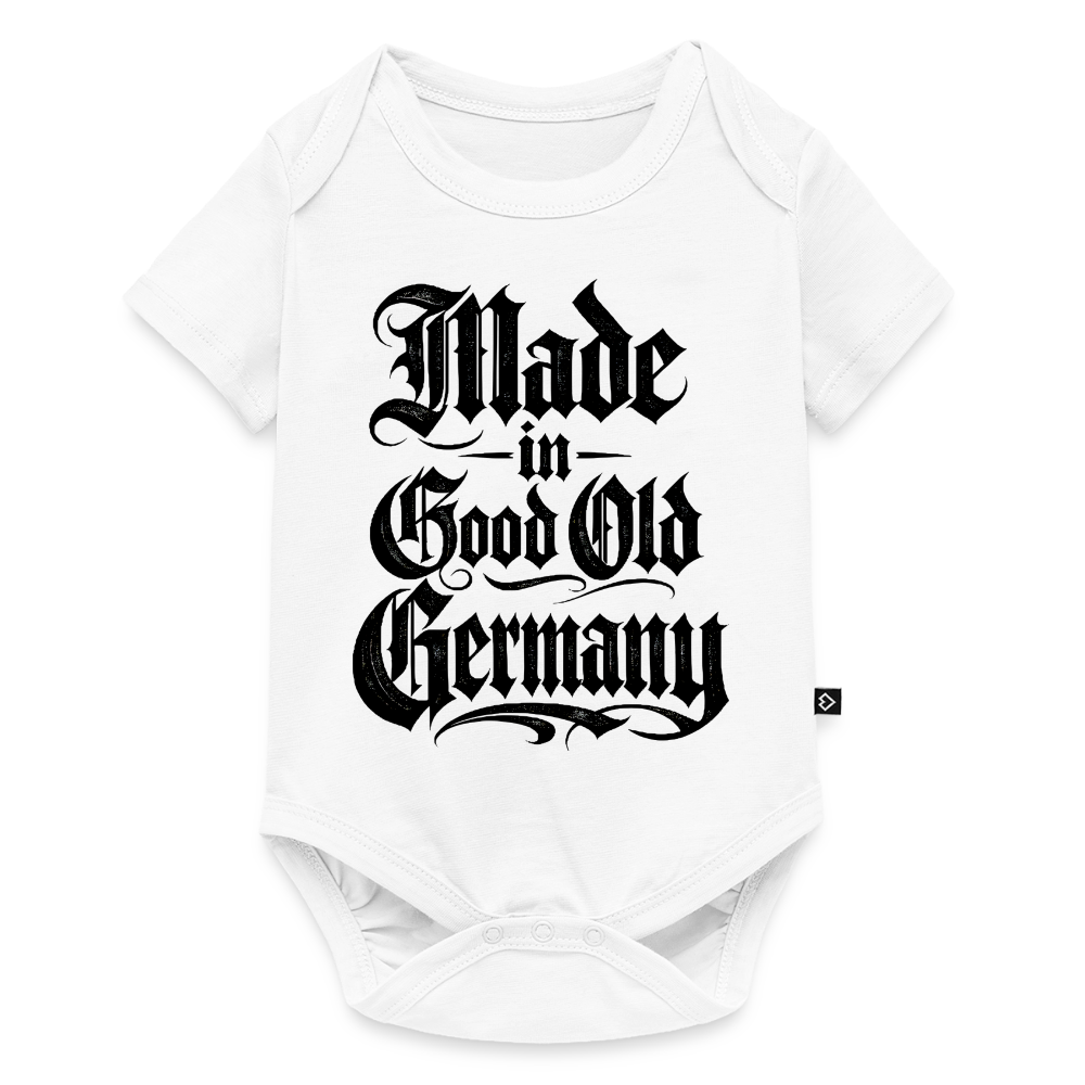 Baby Bio-Kurzarm-Body - Weiß