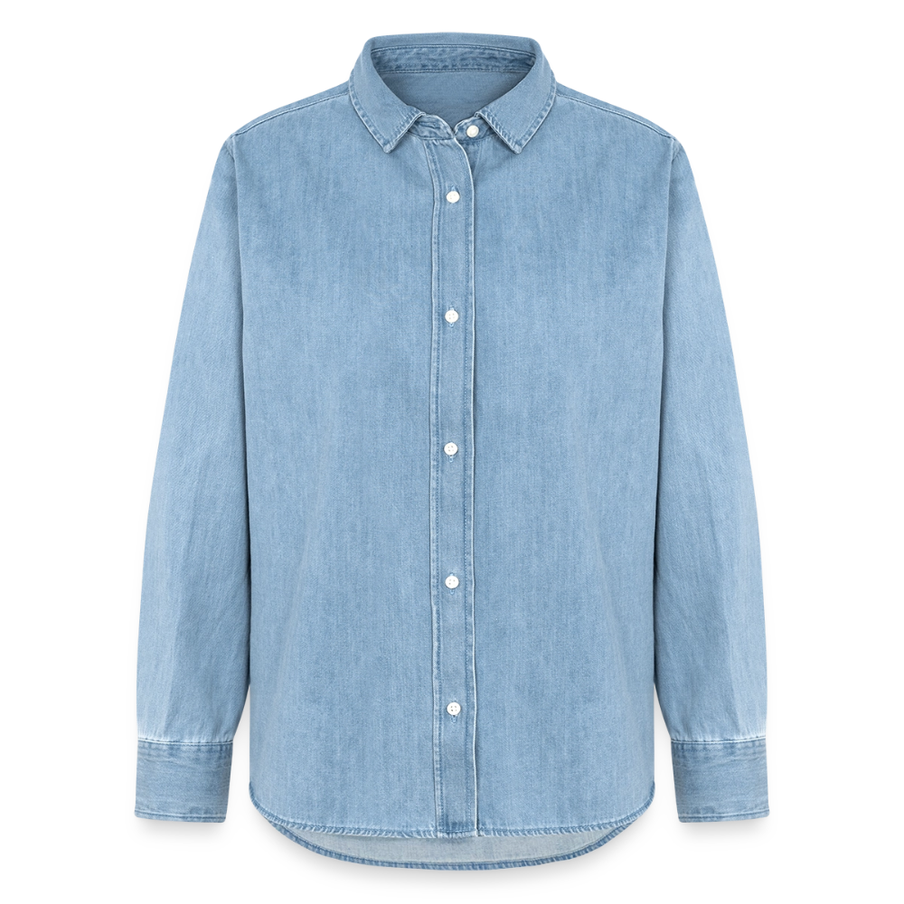 Frauen Jeanshemd Organic von Stanley/Stella - verwaschenes Hellblau