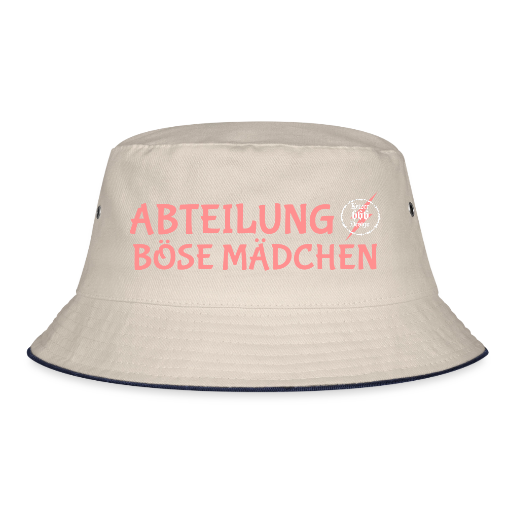 Bucket Hat - Natur/Navy