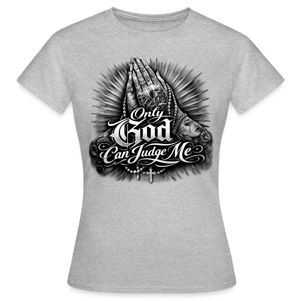 Frauen T-Shirt - Grau meliert