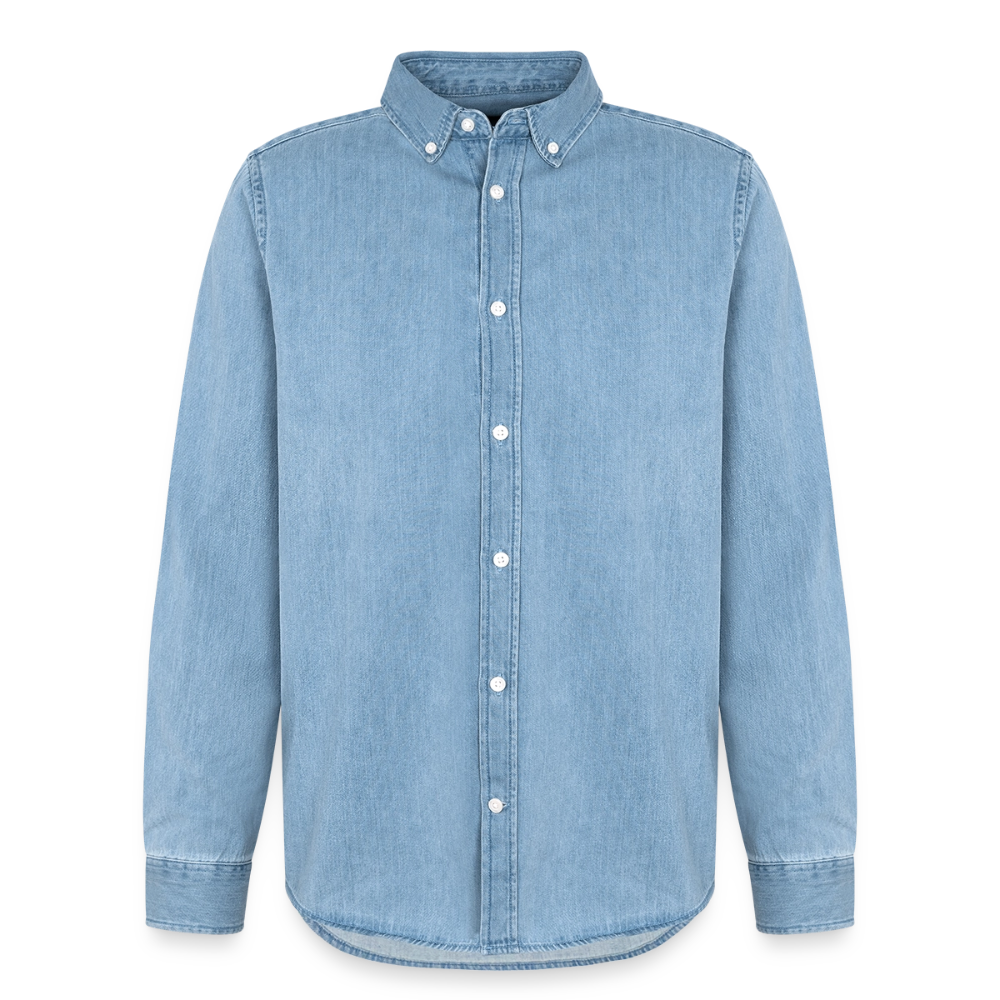 Männer Jeanshemd Organic von Stanley/Stella - verwaschenes Hellblau