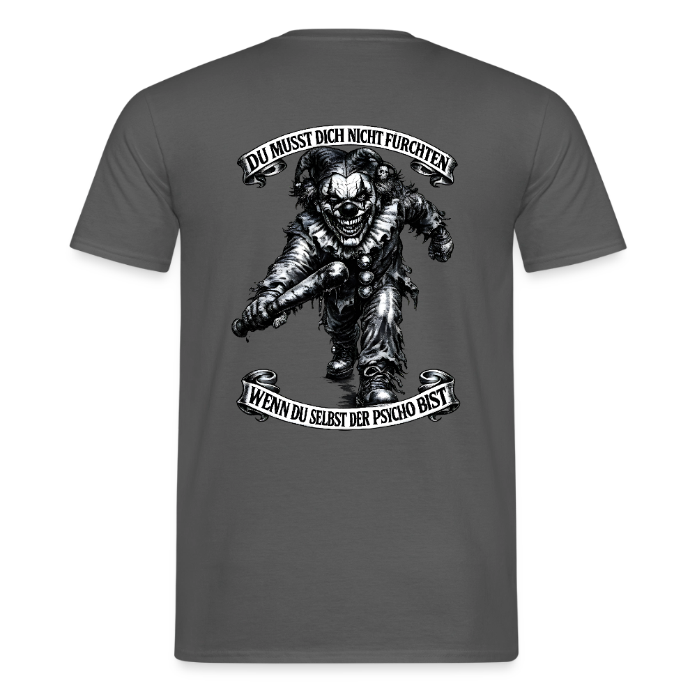 Männer T-Shirt Psycho - Anthrazit