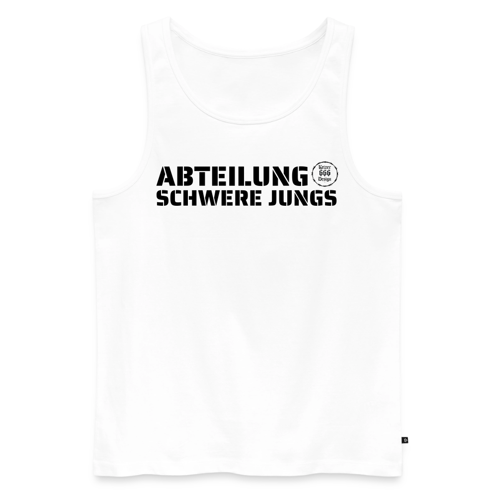 Männer Premium Tank Top - Weiß