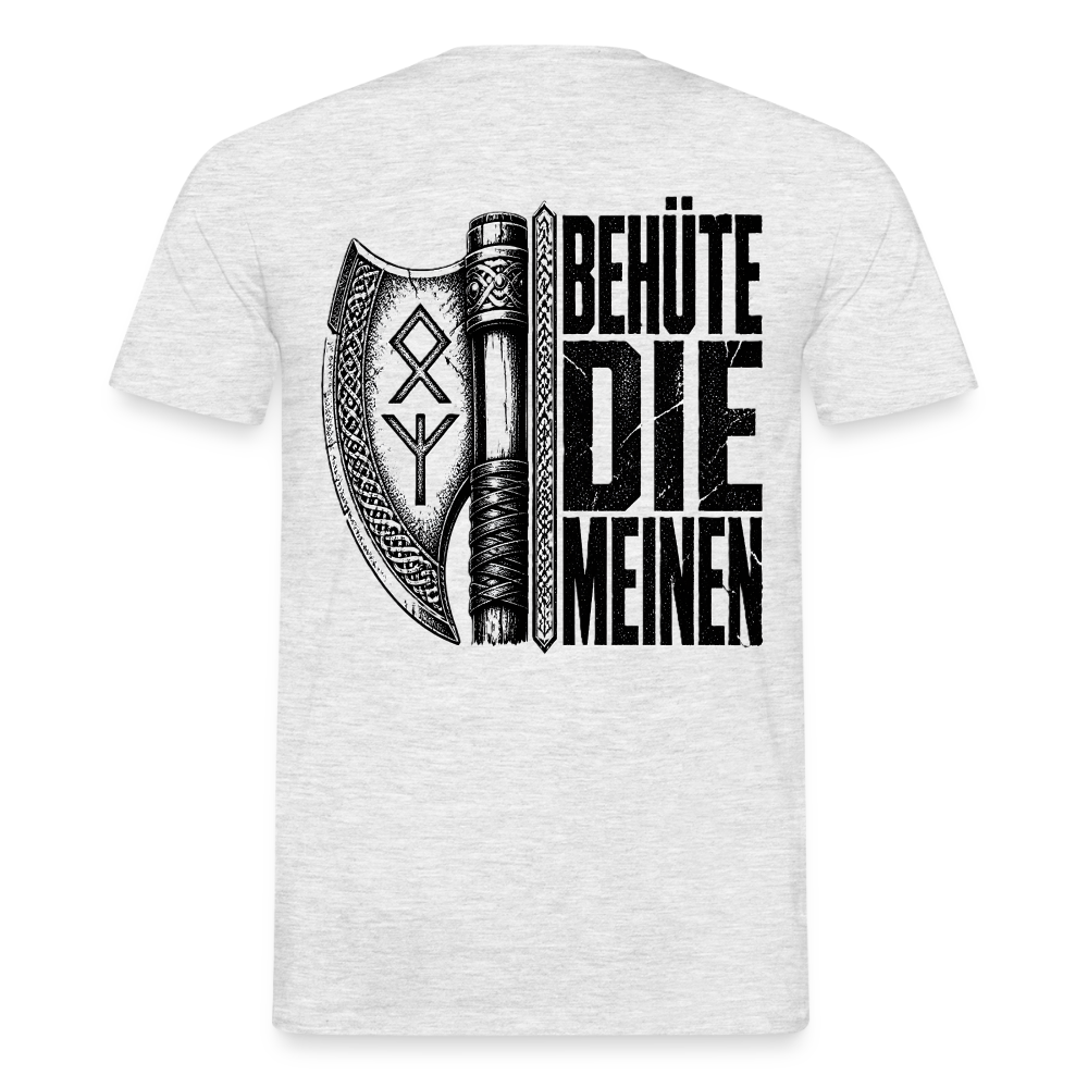 Männer T-Shirt - Grau meliert