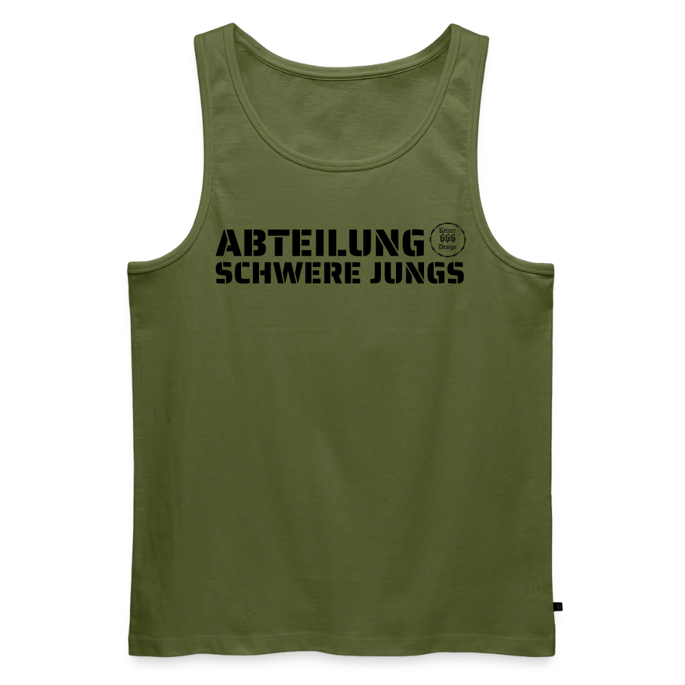 Männer Premium Tank Top - Khaki