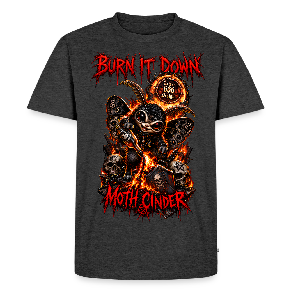 Männer Premium T-Shirt - Anthrazit meliert