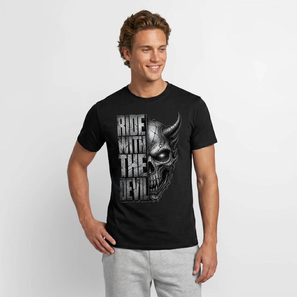 Männer T-Shirt - Schwarz