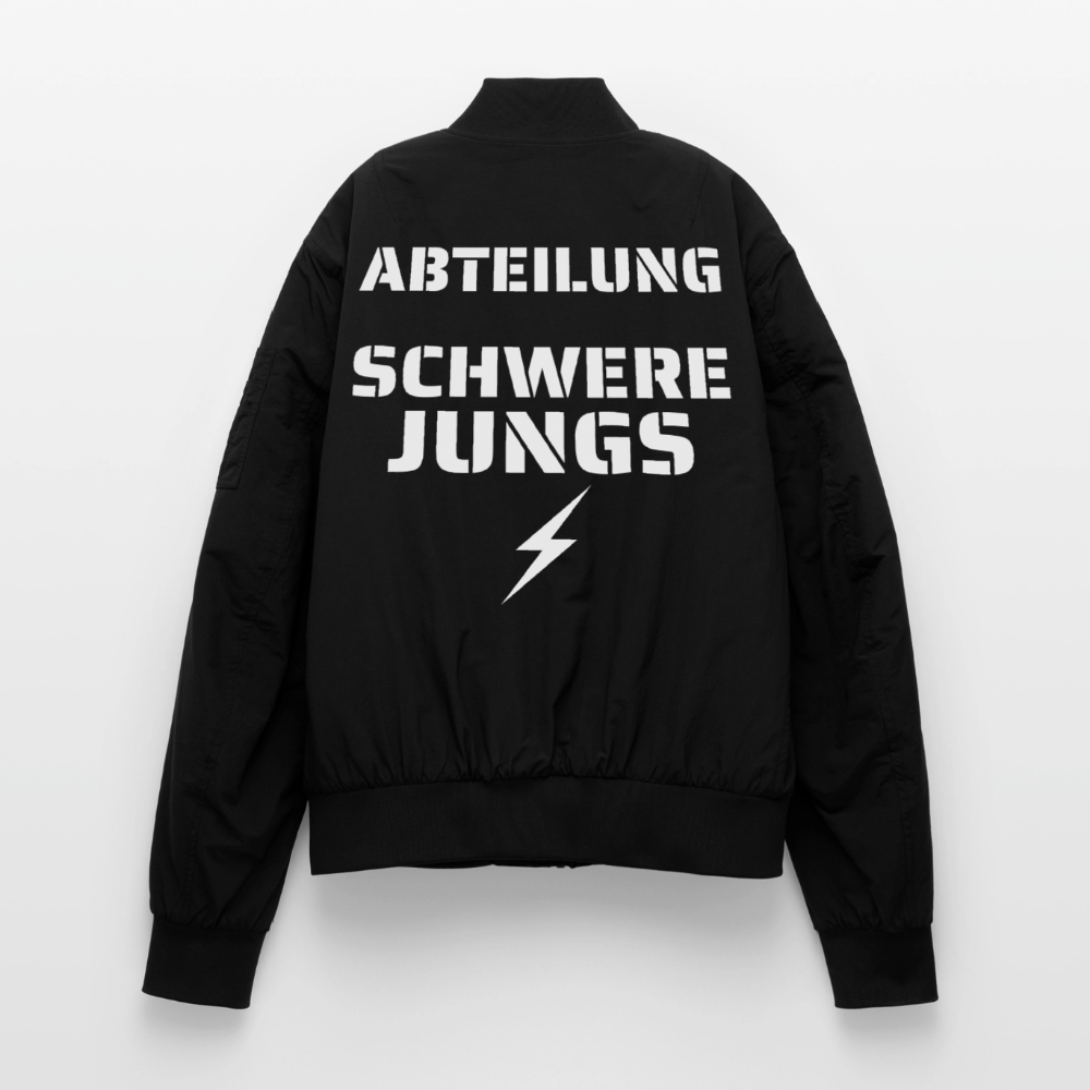 Unisex Bomberjacke - Schwarz