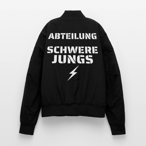 Unisex Bomberjacke - Schwarz