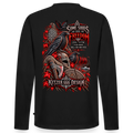 Männer Premium Bio Langarmshirt - Schwarz