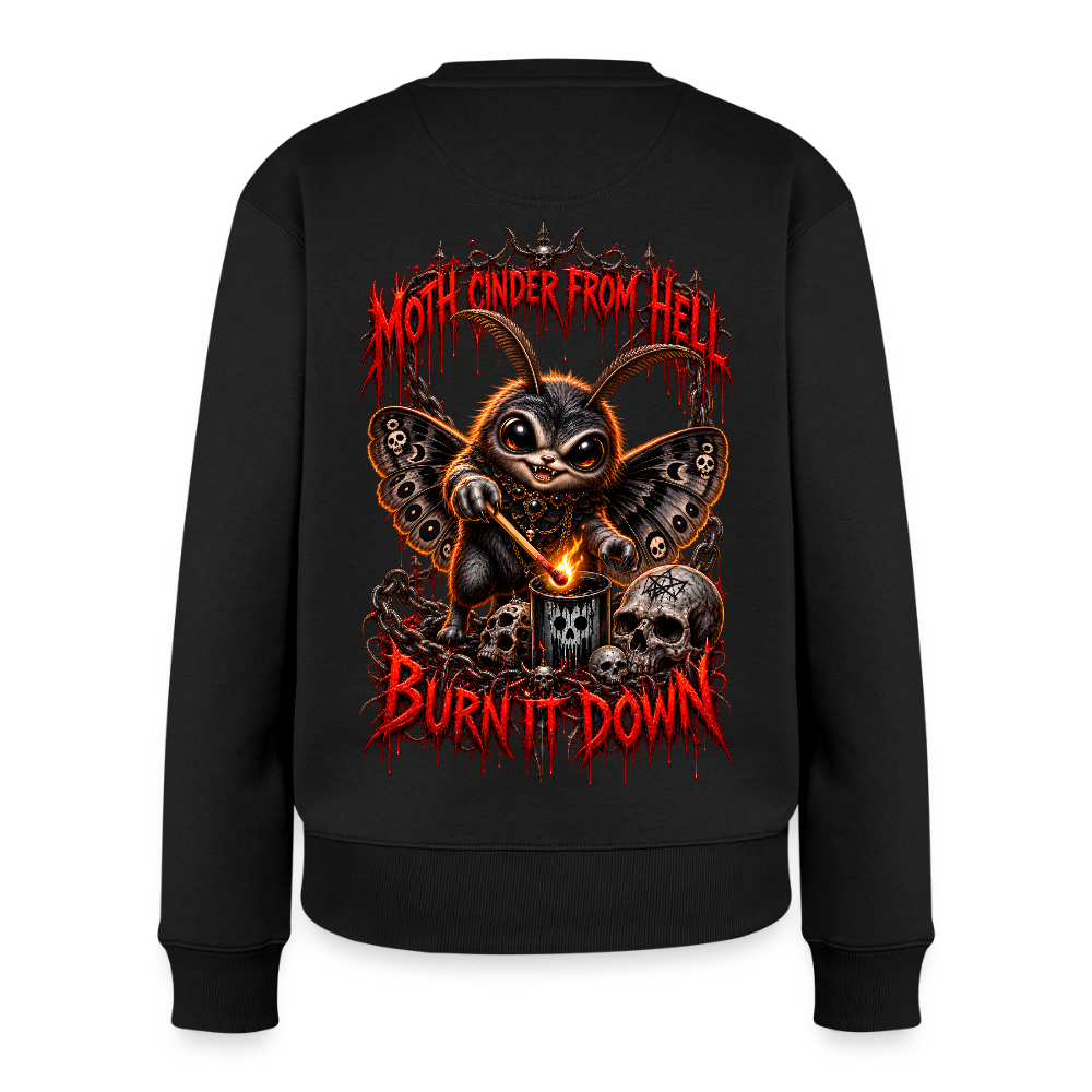 Frauen Premium Pullover - Schwarz