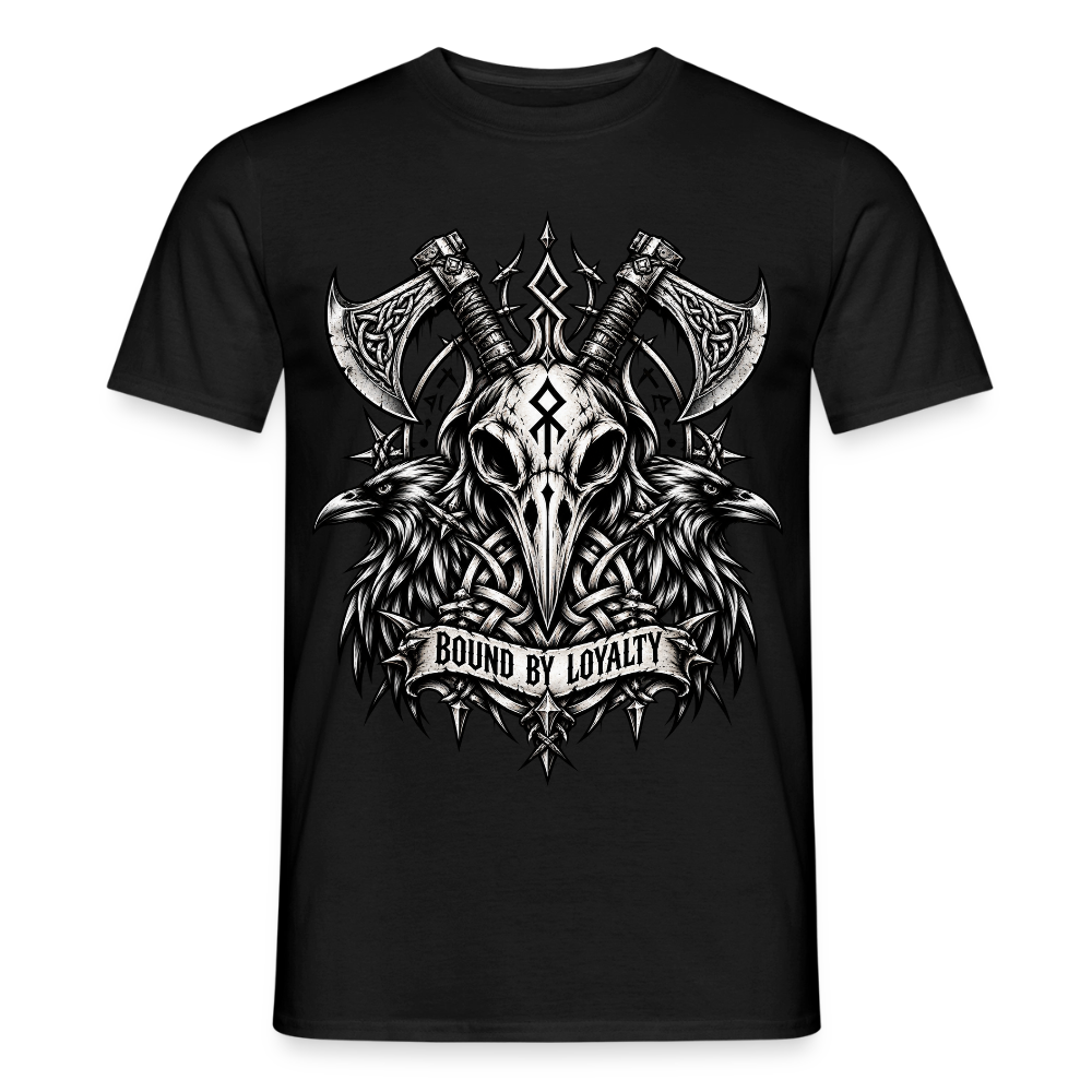 Männer T-Shirt - Schwarz